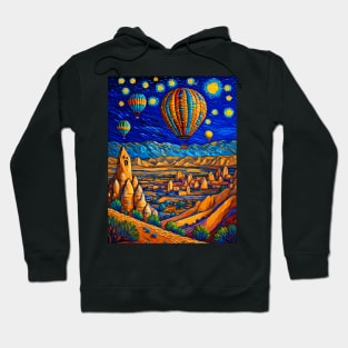 Cappadocia in Starry Night Hoodie